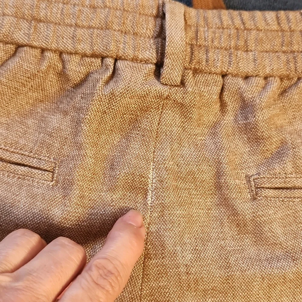 Banana Republic Factory Mason Athletic Tapered Tan Chinos sz 33/32